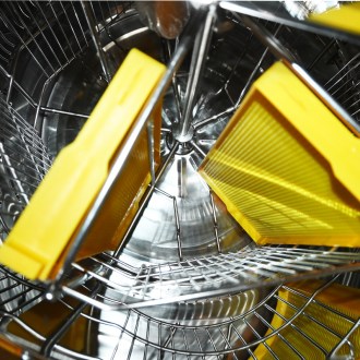 Honigschleuder Mellarius MaxiLine 5/10 Waben 110W Motor Dia 52