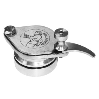 Quetschhahn - Edelstahl - Mellarius