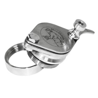 Quetschhahn - Edelstahl - Mellarius