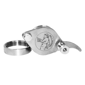 Quetschhahn - Edelstahl - Mellarius