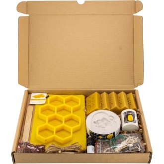 Kreativset zur Kerzenherstellung – Bienenmotiv