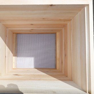 Lorenzbeute Langstroth 4 x 3/4 - 185 - 10 R. mit Varroaboden