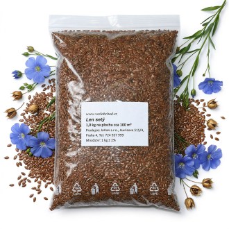 Gesäter Flachs - 0,5 kg