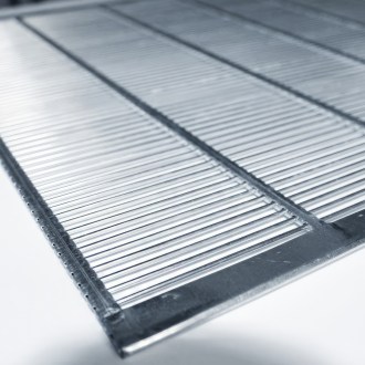 Edelstahl Absperrgitter 420x420 mm DE