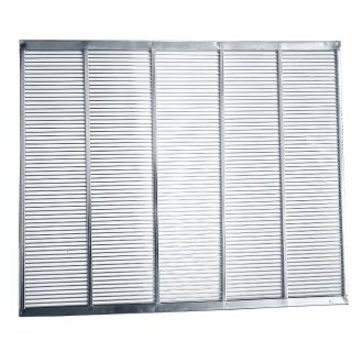 Edelstahl Absperrgitter 425x510 mm DE