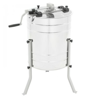 LYSON Basic 4-Waben-Diagonalschleuder, mit einem rostfreien Quetschhahn, Manuelle, Fi50 cm