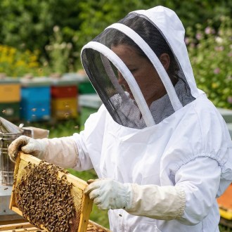 Mellarius Imkerhaube mit Baumwollgewebe