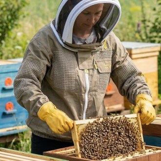 Imkerjacke mit Teilbelüftung Elegant Bee - S-XXXXL