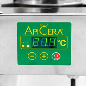 Doppelwandiger Mischbehälter ApiCera® mit Heizung und Trockner - 185 kg