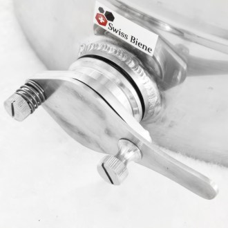 Abfüllkübel 200 kg aus Edelstahl Mellarius