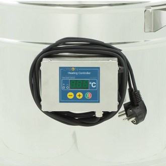 Abfüllbehälter mit Heizmantel 70l, Edelstahlventil 6/4''