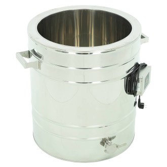 Abfüllbehälter mit Heizmantel 200L mit 2 'Edelstahlventil