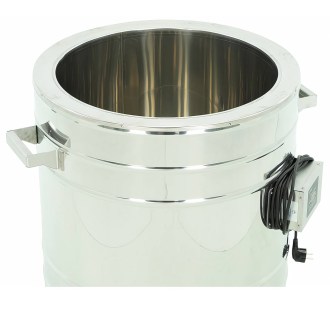 Abfüllbehälter mit Heizmantel 200L mit 2 'Edelstahlventil