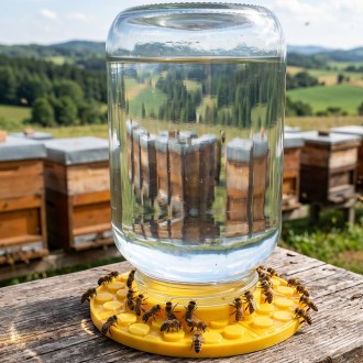 Bienentränke für größeres Glas, Durchmesser 175