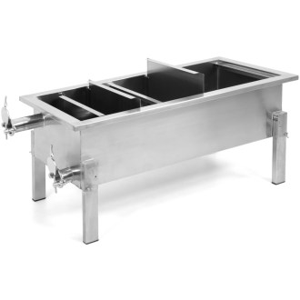 Edelstahl-Rührwanne ApiNord