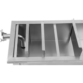 Edelstahl-Rührwanne ApiNord