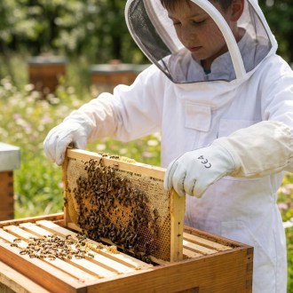 Kinder Lederhandschuhe