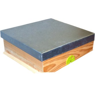 Zinndeckel 465x465x50