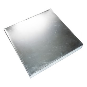Zinndeckel 510x510x50