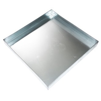 Zinndeckel 510x510x50