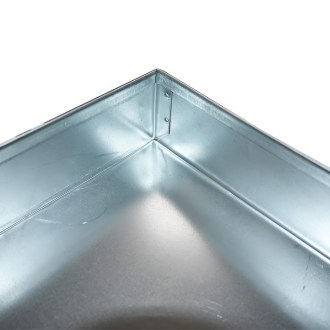 Zinndeckel 510x510x50