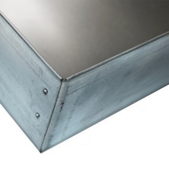 Zinndeckel 510x510x50