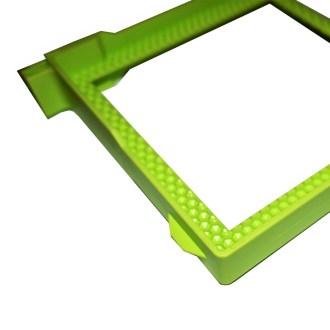 Kunststoffwabe eerstehendes Gebäude Langstroth 2/3 Größe 159 mm