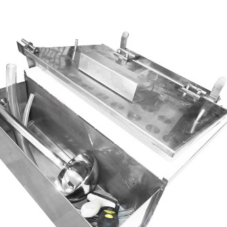 Wassergekühlte Handpresse für Mittelwände – 420 x 205 mm