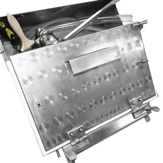 Wassergekühlte Handpresse für Mittelwände – 420 x 205 mm