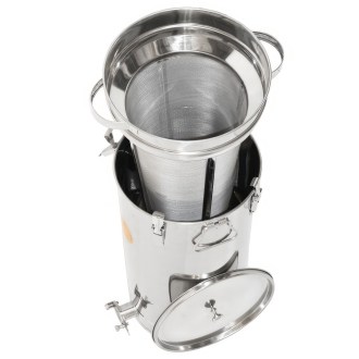 Konisches Sieb für 50-kg-Gebinde