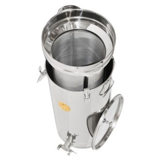 Zylindrisches Sieb für 50 kg Gebinde