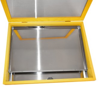 Sonnenwachsschmelzer JaHan Polycarbonat, Edelstahl mit 74,5x54 Kern