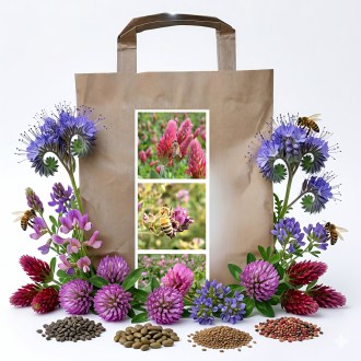 Nektarspendende Mischung für Bienen ausdauernde Sommer - 1 kg