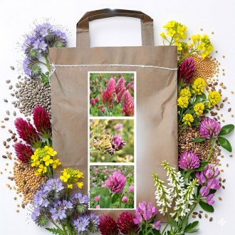 Nektarspendermischung für Bienen - einjährige - Frühjahr - 1 kg