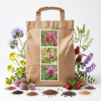 Nektarspendermischung für Bienen - einjährige - Frühjahr - 1 kg