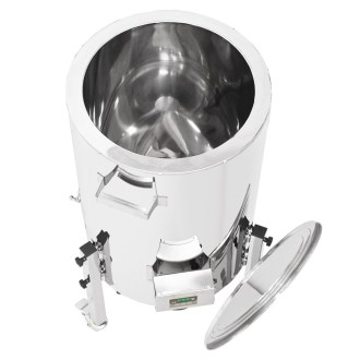 Doppelwand-Abfüller mit Heizung Mellarius MaxiLine 230 V – 74 Liter / 100 kg