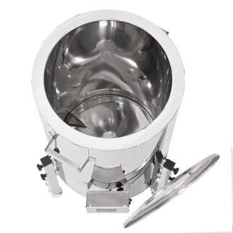 Doppelwand-Abfüller mit Heizung Mellarius MaxiLine 230 V – 133 Liter / 185 kg