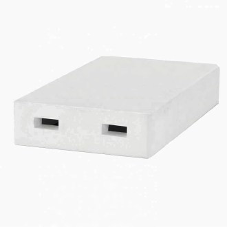 6 Rähmchen Ablegerbeute mit Falzen für Dadant Blatt, unbemalt