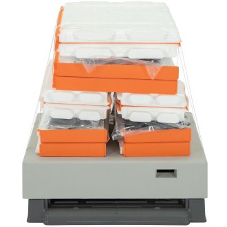 UL Dadant Blatt OPTIMA, lackiert (ORANGE), ausgelegt 10 R