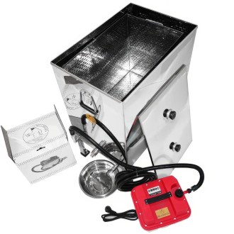 Mellarius Wachsschmelzer mit Dampfmeister 62 x 42 cm 