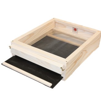 Varroaboden Langstroth - Edelstahl - 10 R.