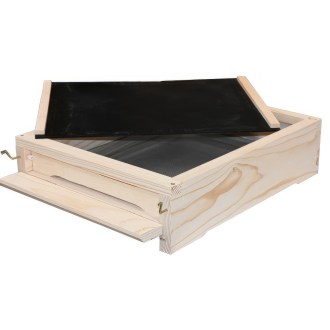 Varroaboden Langstroth - Edelstahl - 10 R.