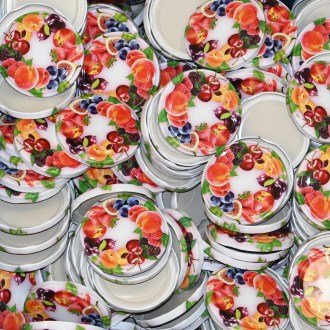 Twist-Off-Deckel für Glas TO 82 - RTS - Fruit 2