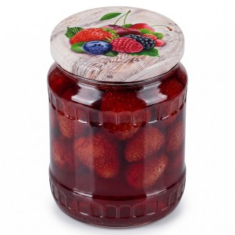 Twist-Off-Deckel für Glas TO 82 - RTS - Fruit 6 - 700 Stk. - ganze Karton