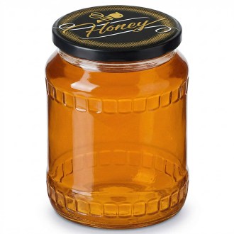 Deckel für Glas TO 82 – Honey – schwarz – matt – HO12-2