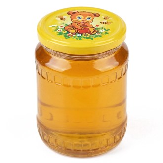 Twist Off 82er TO Deckel - Bemalter Teddybär - HO7