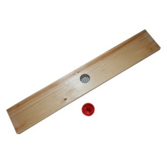 Tür nach Varroa Vollholzboden