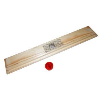 Tür nach Varroa Vollholzboden