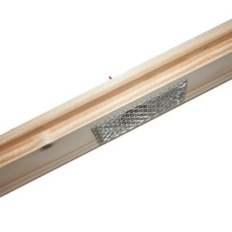 Tür nach Varroa Vollholzboden