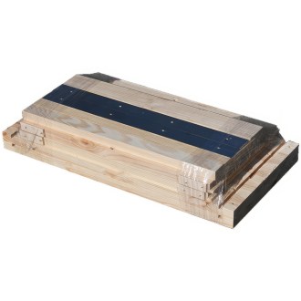 Zander Ganzzarge (220 mm) - 10 R. - Dr. Liebig - mit Schiene - in Teile 